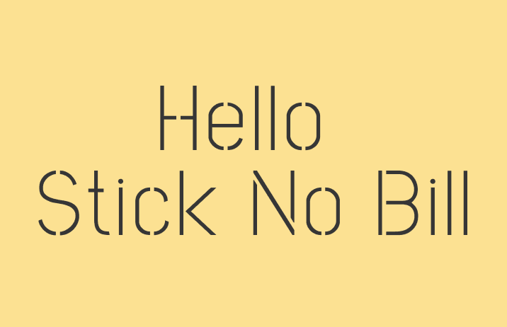 FontDiscovery 🖼️ 48: DIY for the EOY with Stencil Font