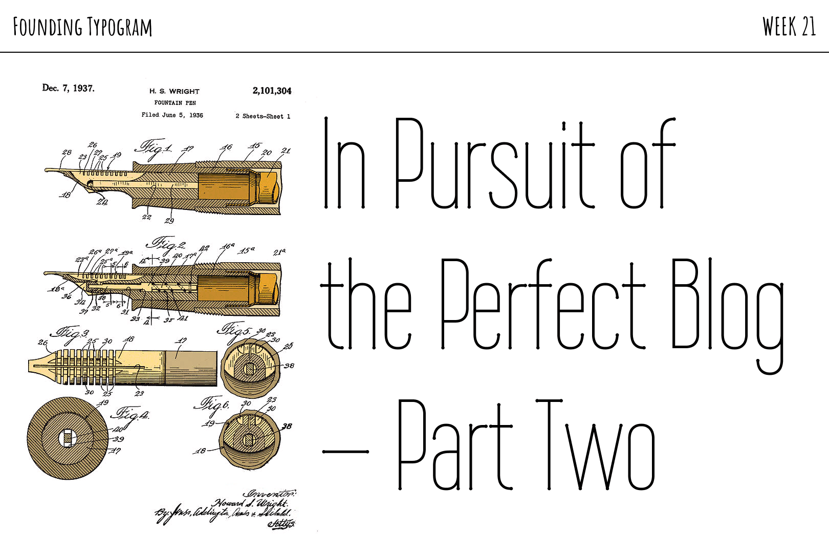 In Pursuit of The Perfect Blog — Part Two